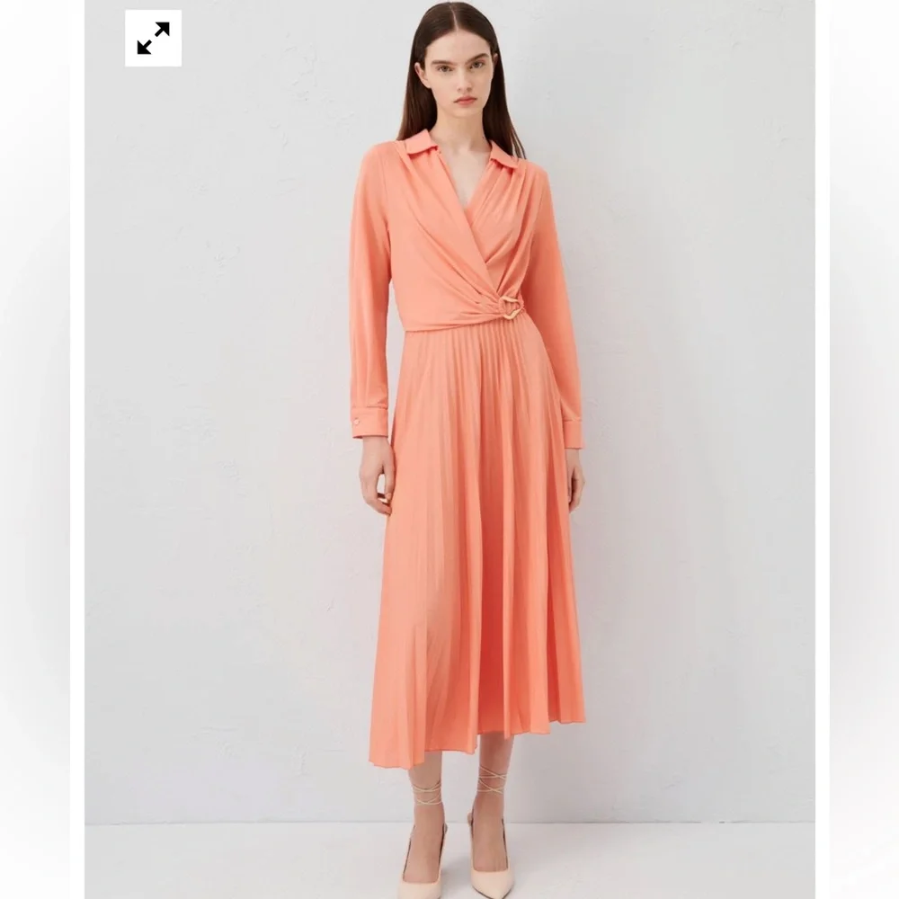 NWT MARELLA Crepe dress - Picture 1 of 8